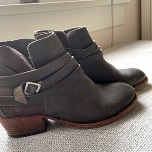 Hand crafted ankle boots.